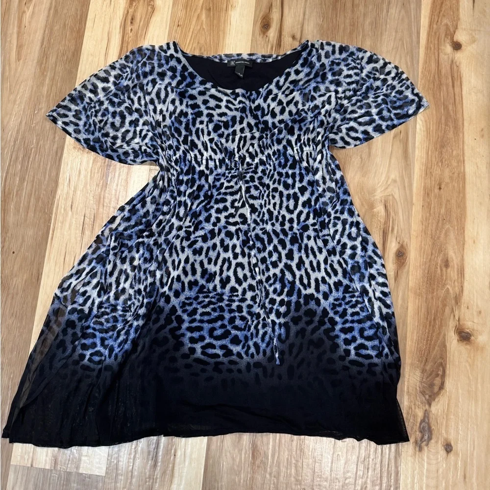 INC. Stylish Leopard Print Kids Dress